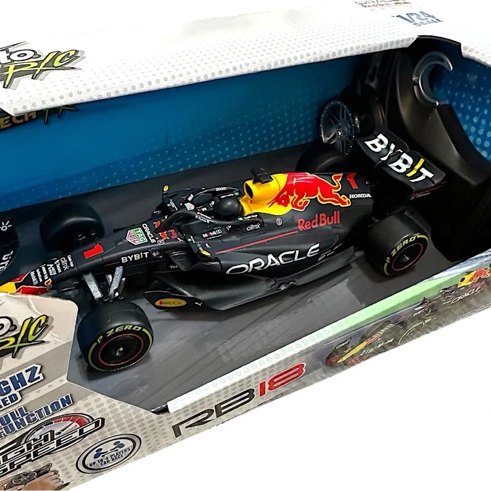 New Maisto Red Bull Oracle 2.4 GHZ Remote Control Toy Full Function Model Car